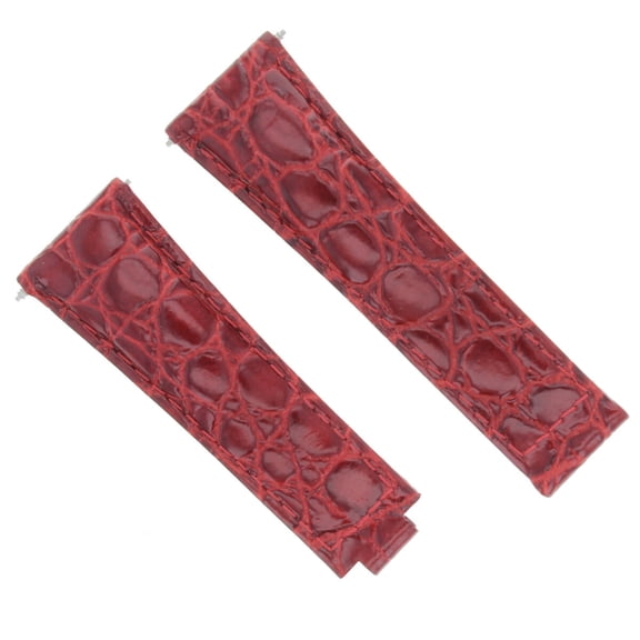 LEATHER WATCH STRAP BAND FOR ROLEX DAYTONA 16518 16519 16523 116520 COGNAC LONG