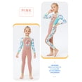 thumbnail image 4 of Niños con traje de trabajo de una pieza Flamingo Regalos para las mujeres Bodismo Body Sun Abraf Snow Snorkel Set Elastic Thermal Nylon Zipper Swimwear L sidaley OD003310-03, 4 of 7
