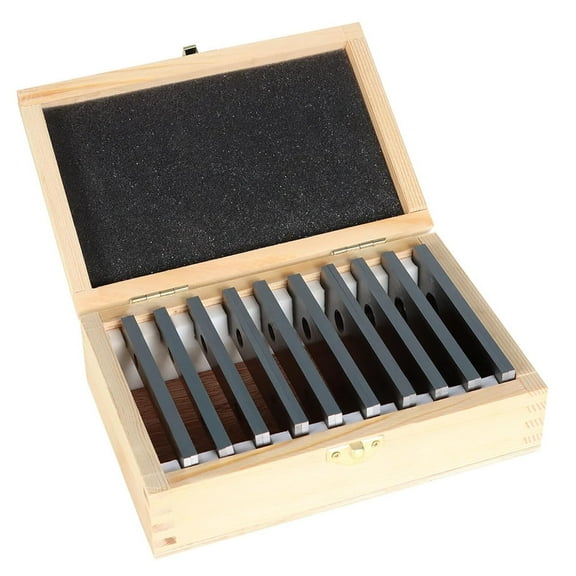 PET-U 10Pack 1/8In Thick 4In Long Parallel Block Set .0002In Hardened Steel Precision Machinist Tools