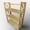 Natural, variant on 3-Shelf Folding Bamboo Bookcase, Freestanding Natural Wood Display Storage Rack, 27.5 Inch Wide for Household Daily Use