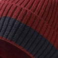 thumbnail image 5 of Sunvit-Panties Womens Fleece Lined Acrylic Beanie - Cuffed Ribbed Knit Red Hat, Free Size for Adults, Warm Soft Winter Cold Weather Casual Outdoor Beanie,Size Free Size, 5 of 5