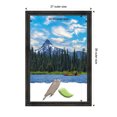 thumbnail image 4 of Rustic Pine Black Narrow Wood Picture Frame, Photo Frame, Art Frame, 4 of 10