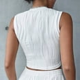 thumbnail image 4 of HADST Women's Crew Neck Tank Top Slim Fit Sleeveless Shirt Summer Casual Solid Color Layering Top, 4 of 4