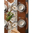 thumbnail image 5 of Table Runner Tulip Table Decoration for Kitchen Dinning Abstract Watercolor Flower Table Decoration for Indoor Outdoor Party Wedding Decor 13x90inch, 5 of 7