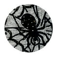 thumbnail image 4 of Shangniulu Overlay Tabletop Collection Halloween Decor, Table Topper, Round, Spider Web White, 4 of 8