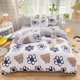 thumbnail image 1 of Azul a cuadros Oso Naranja Dog Bedding Sets, 1 of 5
