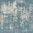 thumbnail image 3 of Unique Loom Outdoor Coastal Collection Area Rug - Okyanus (7' 10" Square Blue/Ivory), 3 of 7