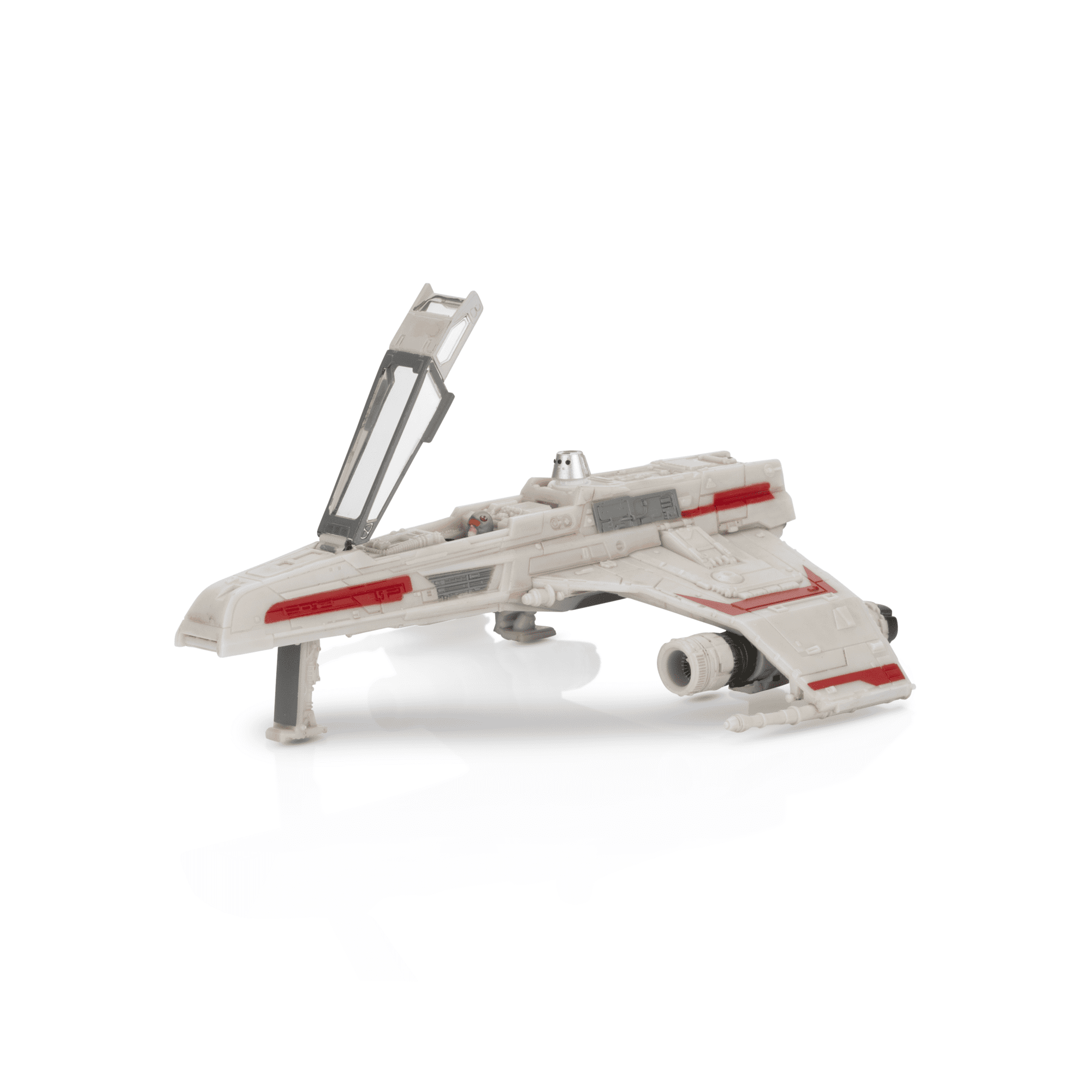 Star Wars Micro Galaxy Squadron E-wing (Dark Empire) - 5 inch Rare Edition Vehicle with Two 1 inch Accessories