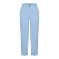 thumbnail image 4 of YTCAMLO Flat Front Chino Pants for Men Plus Size Classic Fit Lounge Pants Straight Leg Work Pants Lightweight Stretchy Travel Pants, 4 of 8