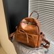 thumbnail image 3 of Bolso de viaje de ocio de alto valor, mochila pequeña que combina con todo, mochila exquisita de color sólido con lazo, suave para estudiantes que viajan diariamente, 3 of 5