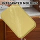 thumbnail image 2 of Portaplatos y Portavasos de Grano de Madera Grande Marrón y Amarillo 27*38cm, Bandeja de Imitación de Grano de Madera, Bandeja para Tazas, Taza de Té Rectangular, Bandeja de Plástico para Cena, Vaso d, 2 of 4