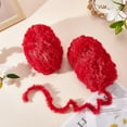 thumbnail image 4 of 1 Roll Skeins Super Soft Fur Yarn Chunky Fluffy Faux Fur Yarn Fluffy Eyelash Yarn for Crochet Knit Blanket Rug Clothes Knitting-30m(1×32.8yds,51g×1), 4 of 6