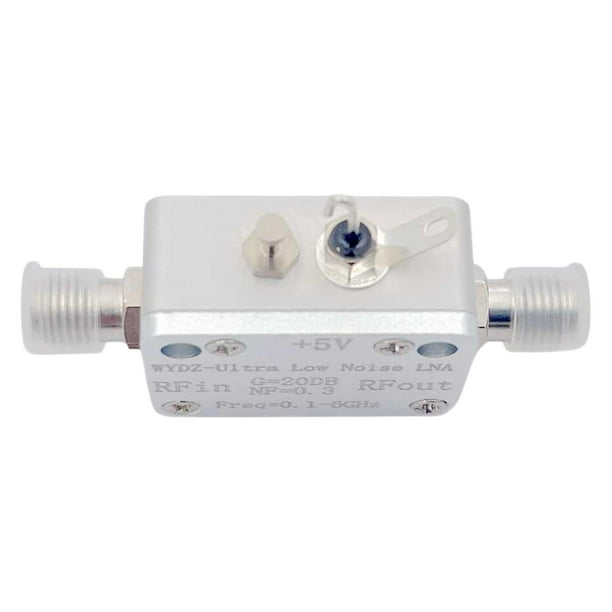 Amplificador De RF De Alta Planitud, 100 MHz-6 GHz, 20 DB, Bajo Ruido, Para Radio FM