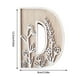 thumbnail image 3 of Colgante de Pared con Letras Talladas En Madera | Textura de Madera Natural Artesanal | Adorno Rústico Duradero para El Hogar, La Cocina, La Boda y El Festival | Adorno Rústico Multifuncional de Made, 3 of 5