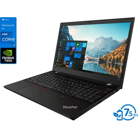 Lenovo thinkPad P15v Laptop, 15.6" IPS FHD Display, Intel Core i7-11800H Upto 4.6GHz, 16GB RAM, 512GB NVMe SSD, NVIDIA T600, HDMI, Thunderbolt, Wi-Fi, Bluetooth, Windows 10 Pro (21A9004AUS)
