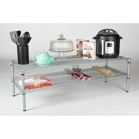 

30 Deep x 48 Wide x 14 High 2 Tier Gray Starter Shelving Unit