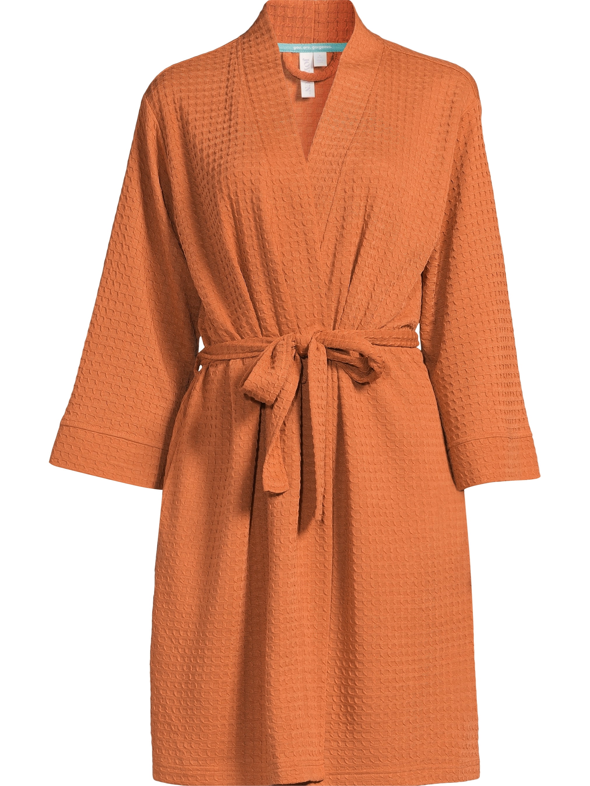Joyspun Women's Kimono Robe, Size S to 3X