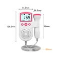 thumbnail image 4 of Fetal Doppler Baby Doppler Heartbeat Monitor para embarazo 50-230BPM Medición, 4 of 8