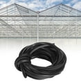 thumbnail image 4 of Rubber Seal Strip, Black Greenhouse Rubber Strip Line Cable Greenhouse Accessories Supplies for Glass Sealing[18M], 4 of 9