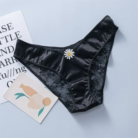

DENGDENG Women Panties Floral Underwear Sexy Seamless Thong