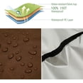 thumbnail image 4 of Garden Swing Canopy Cover, Sun Proof & Easy To Operate For Patio Yard Swing Chair, 4 of 4