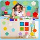 thumbnail image 5 of Cutouts MixTeach, 360 unidades, flores primaverales de papel para decoración de aula, 5 of 6