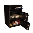 thumbnail image 3 of Tracker Safe DS302020DD-ESR 6.94 cu. ft. Steel Deposit Safe Electronic Lock, Black Powder Coat Paint, 3 of 4