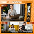 thumbnail image 3 of WAKE UP! Caffeinated Chocolate Protein Bars - Proprietary Blend with 350mg Natural Caffeine (1 Bar = 3 Espressos) – Gluten-Free, Vegan, Kosher – Energy Snack for Focus & Clarity – 6 Pack, 3 of 8