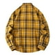 thumbnail image 3 of Seeotter Flannel Shirt for Men Cotton Mens Flannel Shirts Long Sleeve Plaid Soft Casual Button Down Shirt Men, 3 of 3