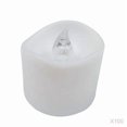 thumbnail image 1 of LED Vela Pillar Sticks, LED Tea Light, Fameless Candle, Vela eléctrica, parpadeo de la bombilla, con pilas, té Light Candle, Candle Light, LED Votive Candle, Birthday Candle, Wedding Candle, 1 of 5