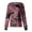 Pink, variant on LNZGNM Halloween Womens Scrub Jacket Long Sleeve Button Front Festive Print Lightweight Layering Comfortable Work Uniform Comfort,Pink(XXXL)