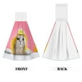 thumbnail image 2 of Sikiie A Funny Cat Hand Towel with Loop Hanging Towel Absorbent Tie Towels for Kitchen Tea Bar Bathroom Decor, 2 of 7