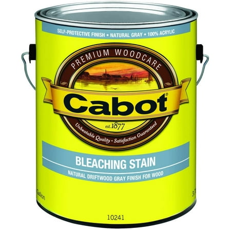 Cabot Creamery Acrylic-Based Liquid Finish Stain - 1 Gal, Gray