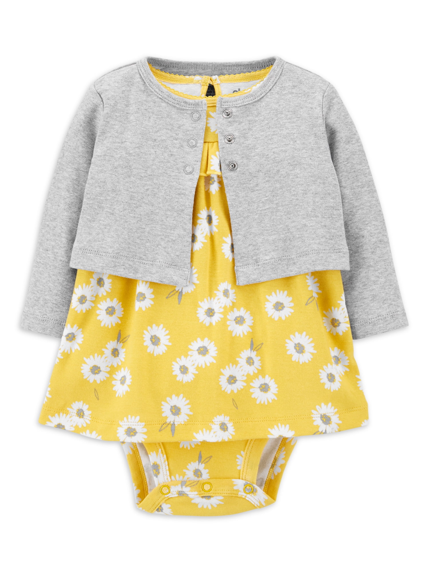 Carter's Child of Mine Baby Girl Dress Set, 3-Piece, Preemie-24 Months