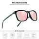 thumbnail image 5 of Gafas de sol MERRY'S de aluminio polarizado para hombres/mujeres, lentes rosas, 5 of 6