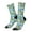 2 Black-2, variant on Dino Christmas Adventure Snowy Blue Crew Socks for Men & Women, Breathable Casual Athletic Ankle Socks