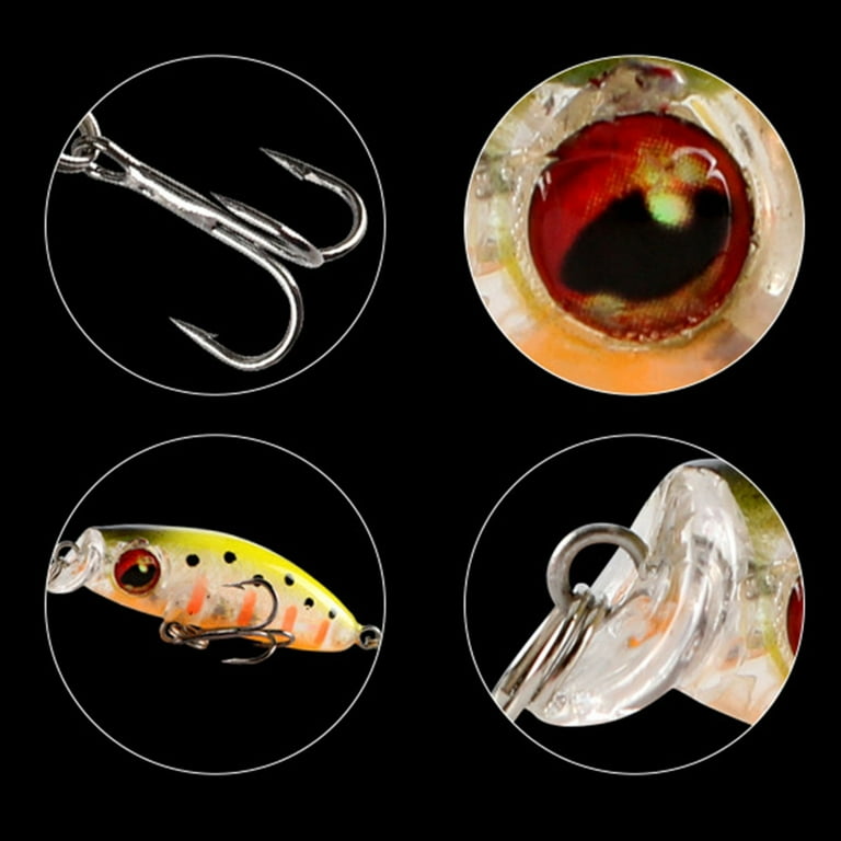 Sinyiin 3D Print Simulate Baits Hard Crankbait Fishing Lures Slow Sinking Swimbait - Walmart.com Sinyiin 3D Print Simulate Baits Hard Crankbait Fishing Lures Slow Sinking Swimbait - Walmart.com