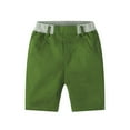 thumbnail image 4 of Gubotare Boys Cargo Shorts Baby-Boys and Toddler Boys Pull On Jogger Shorts (Green,Size 4-5 Years), 4 of 4
