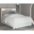 thumbnail image 2 of Signature Design by Ashley Contemporary Altyra Queen Upholstered Panel Headboard  White, 2 of 2