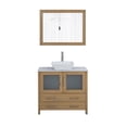 thumbnail image 4 of Vanity Art 36" Single Sink Freestanding Bathroom Vanity Set with Engineered Marble Top and Mirror, 4 of 10