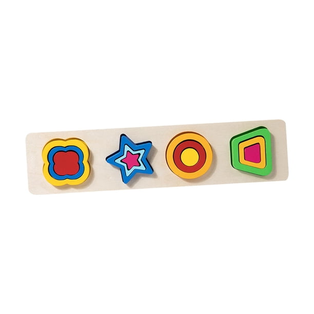 Rompecabezas de clavijas con forma de juguete Montessori, material didáctico, juguetes Montessori para preescolar de 4 a 5 años. Estrella