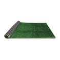 thumbnail image 2 of Ahgly Company Indoor Round Abstract Emerald Green Contemporary Area Rugs, 7' Round, 2 of 4