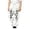 White, variant on Luvior Y2k Baggy Sweatpants Boy and Girls Gothic Graphic Elastic Waist Wide Leg Track Pants Drawstring Athletic Joggers with Pockets