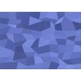 thumbnail image 1 of Ahgly Company Indoor Rectangle Patterned Sky Blue Dress Blue Area Rugs, 8' x 12', 1 of 6