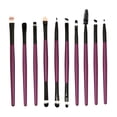 thumbnail image 1 of Fiudx Juego de Brochas de Maquillaje, Herramientas Esenciales para Cejas, Delineador de Ojos y Rubor, Aplicadores Profesionales de Nailon, Brochas Cosméticas Portátiles, Aplicación Diaria de Maquilla, 1 of 3
