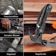 thumbnail image 3 of Regalos para hombres, novios, esposos, ideas geniales y únicas para regalos de cumpleaños y Navidad para él, papá, mini martillo multiherramienta con cuchillo, equipo de campamento, supervivencia T, 3 of 5