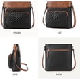 thumbnail image 7 of Crossbody Bags for Women Trendy Leather Designer Cell Phone Multi Pocket Cross Body Purses Shoulder Handbag Ladies, 7 of 7