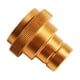 thumbnail image 1 of Adaptador de CO2 Sunnimix Piezas de Cilindro Accesorios Duraderos Oro, 1 of 8