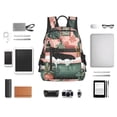 thumbnail image 4 of Disketp Black Cat Pink Bathroom Mochila Ligera e Impermeable, Mochila de Día Resistente para Viajes, Senderismo y Uso Diario para Hombre y Mujer, 4 of 7
