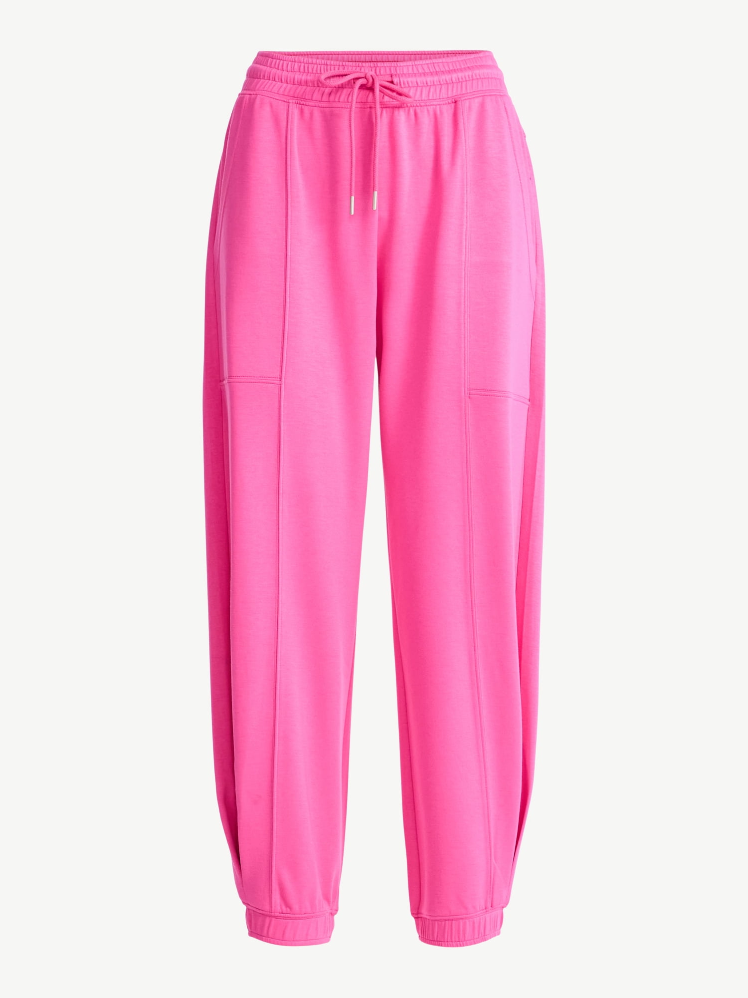 Scoop Women's and Women's Plus New Scubaknit Barrel Pants, Sizes XS-4X